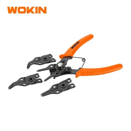 Wokin 6 Inch 4 In 1 Snap Ring Pliers Set 105006